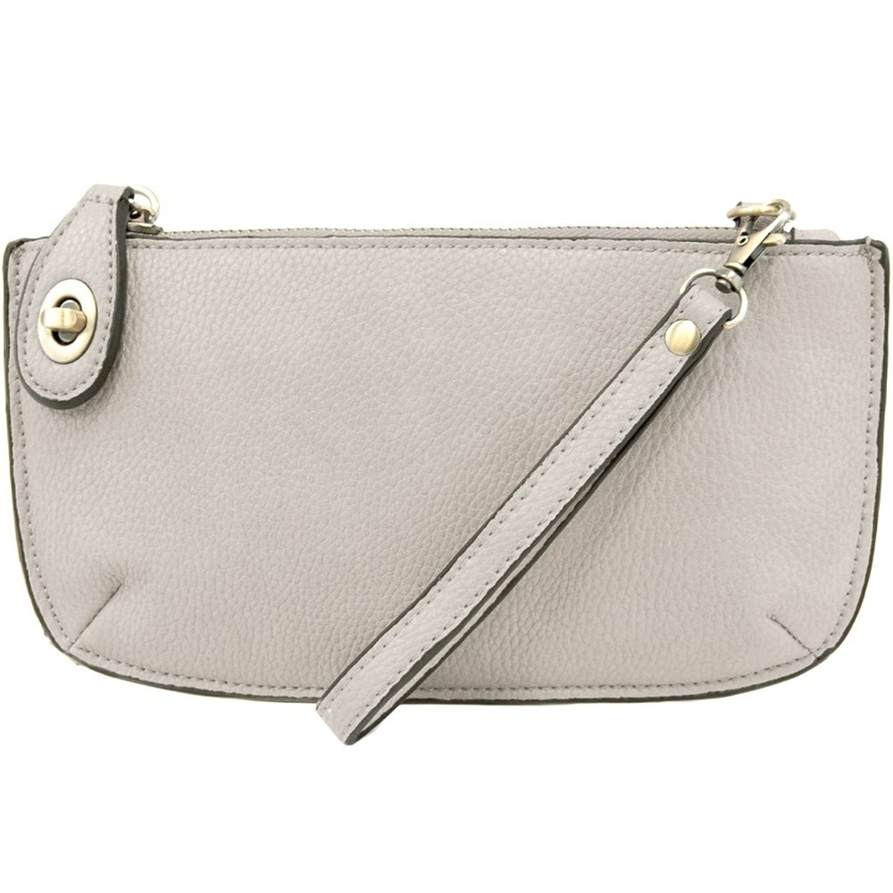 Joy Susan Women's Fashion Purse Mini IVORY Crossbody Wristlet Clutch Handbag EUC